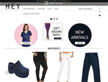 Tablet Screenshot of heycollection.com
